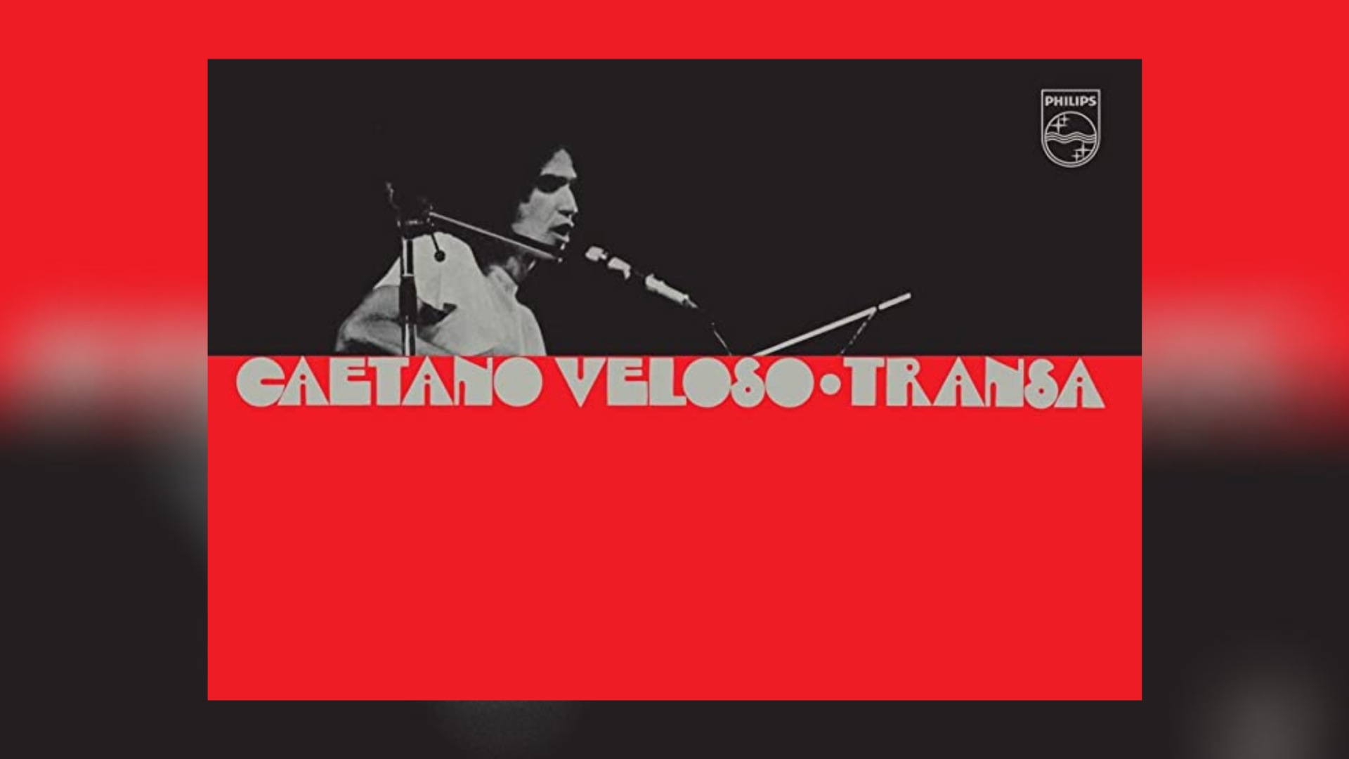 Capa de Transa, disco de Caetano Veloso