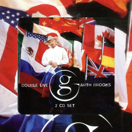 Cd - Garth Brooks - Double Live - Duplo