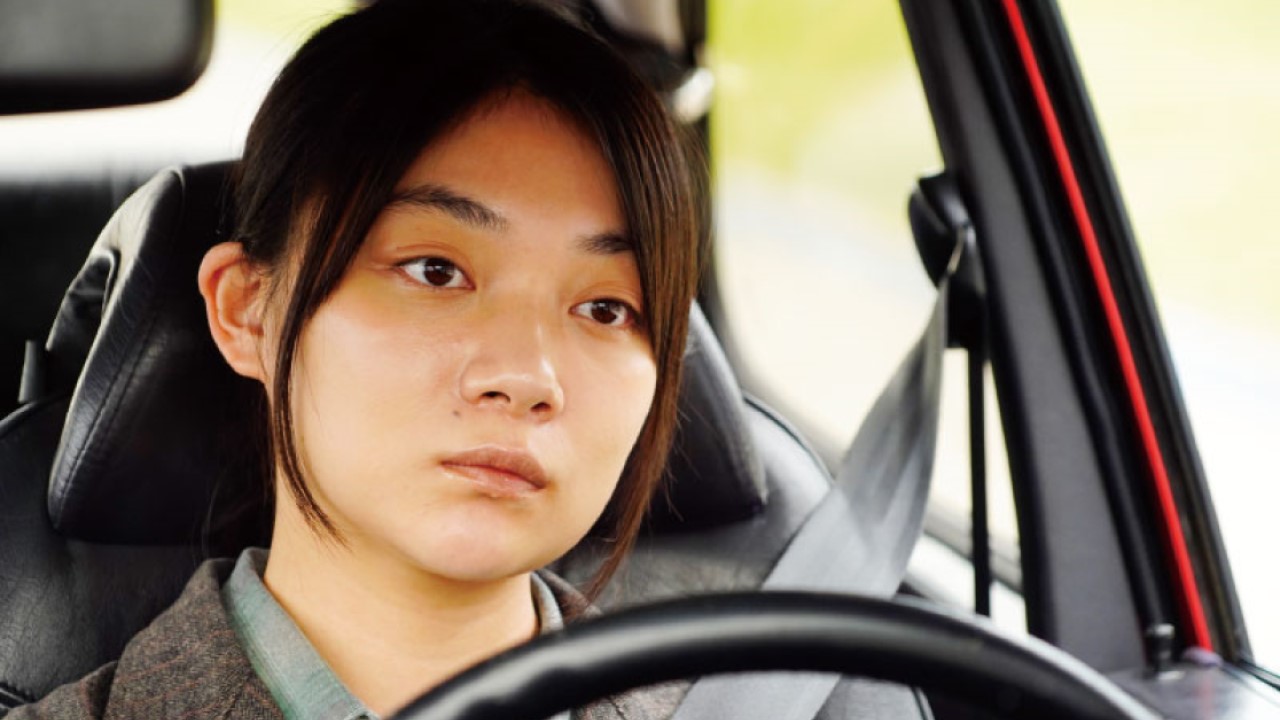 Tôko Miura em cena de Drive My Car (2021)