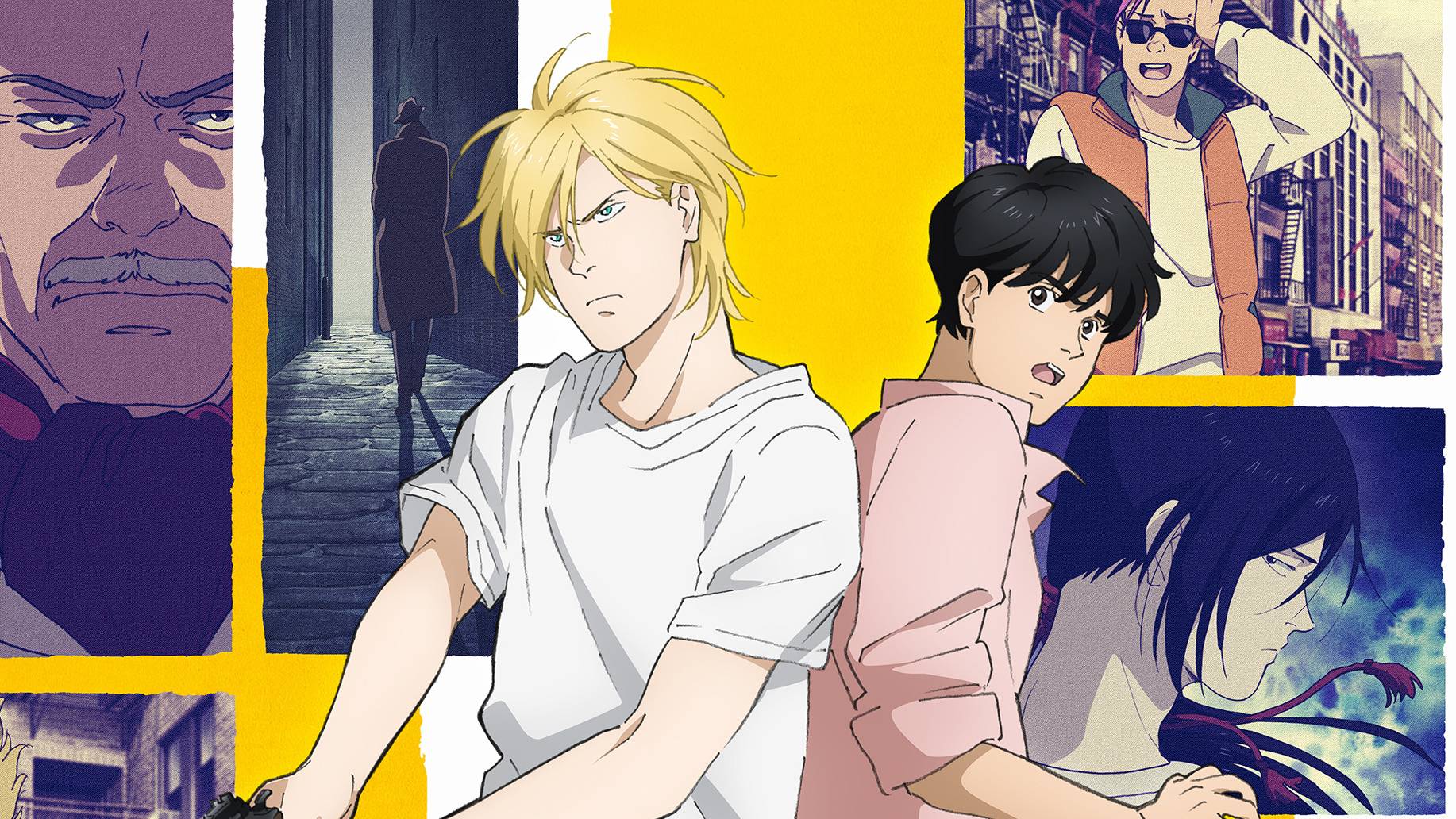 Imagem promocional de Banana Fish