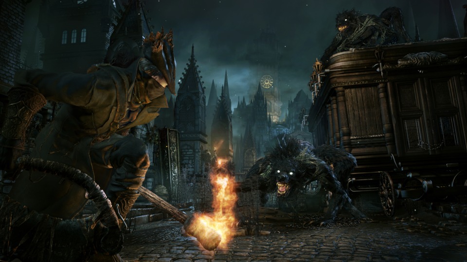 Imagem promocional de Bloodborne