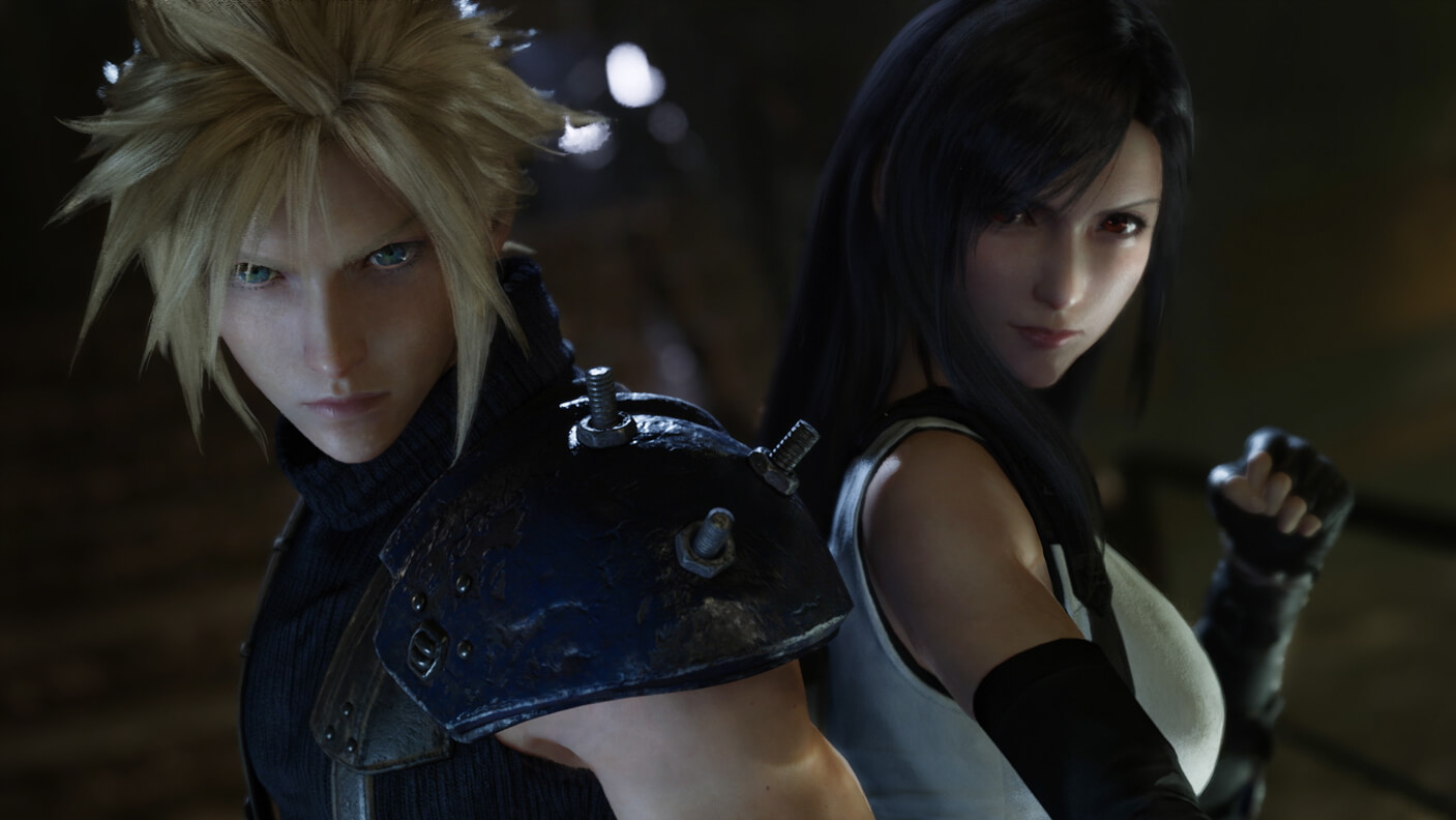 Cena de Final Fantasy VII Remake