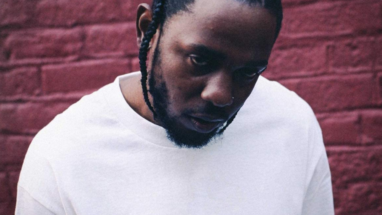 Kendrick Lamar em capa de DAMN