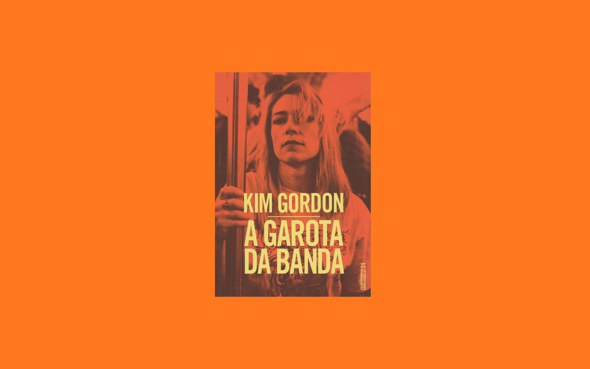 Capa de A Garota da Banda, de Kim Gordon