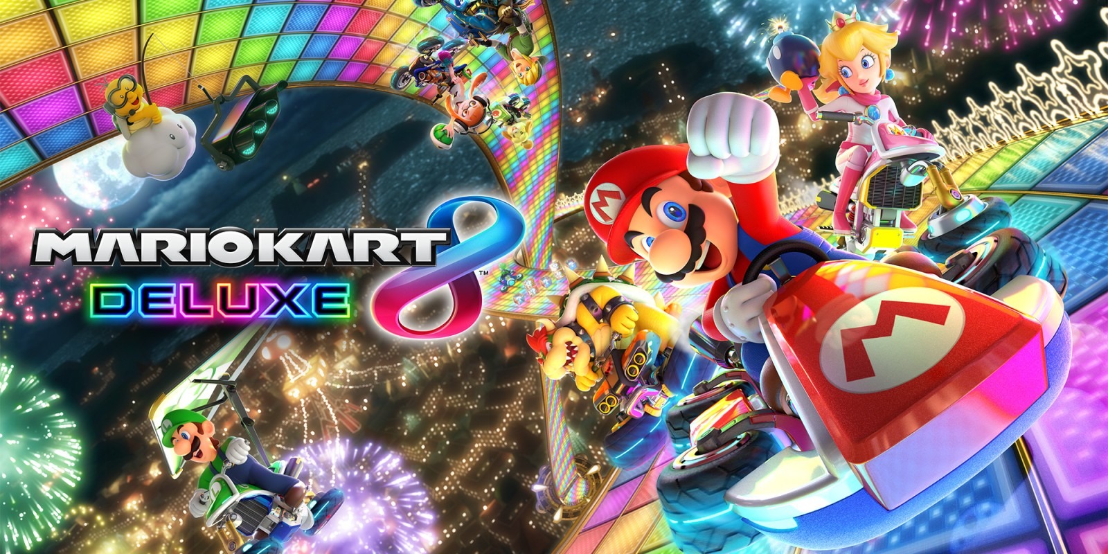 Imagem promocional de Mario Kart 8 Deluxe