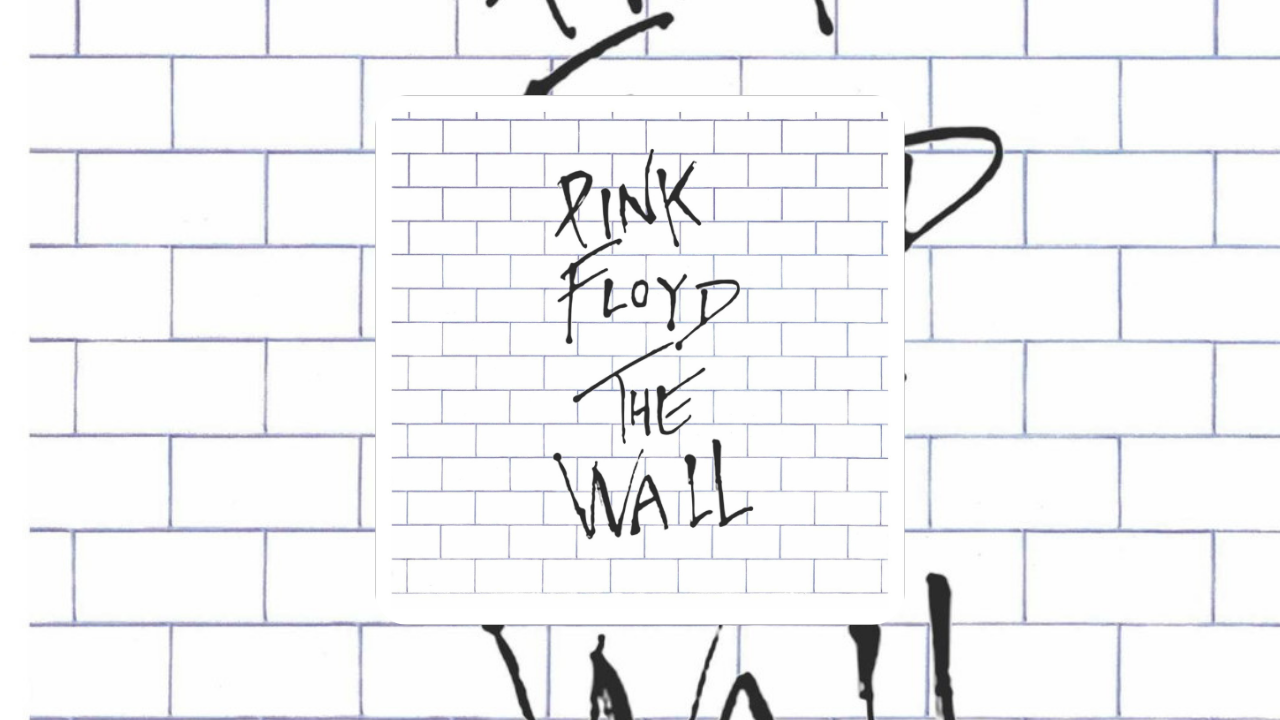 Capa do disco The Wall, de Pink Floyd