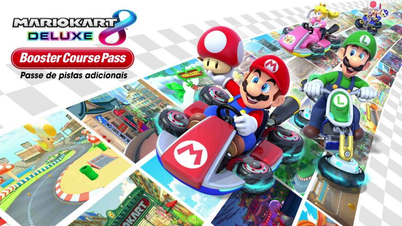 Capa do trailer da DLC de Mario Kart 8 Deluxe
