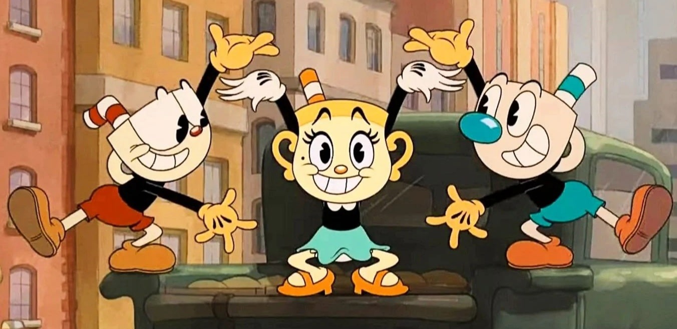 Cena de Cuphead - A Série