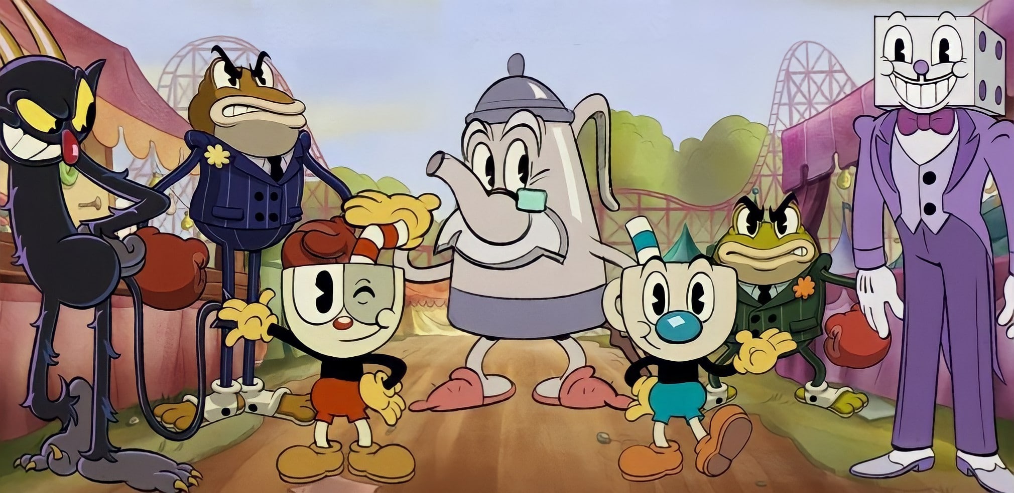 Cena de Cuphead - A Série