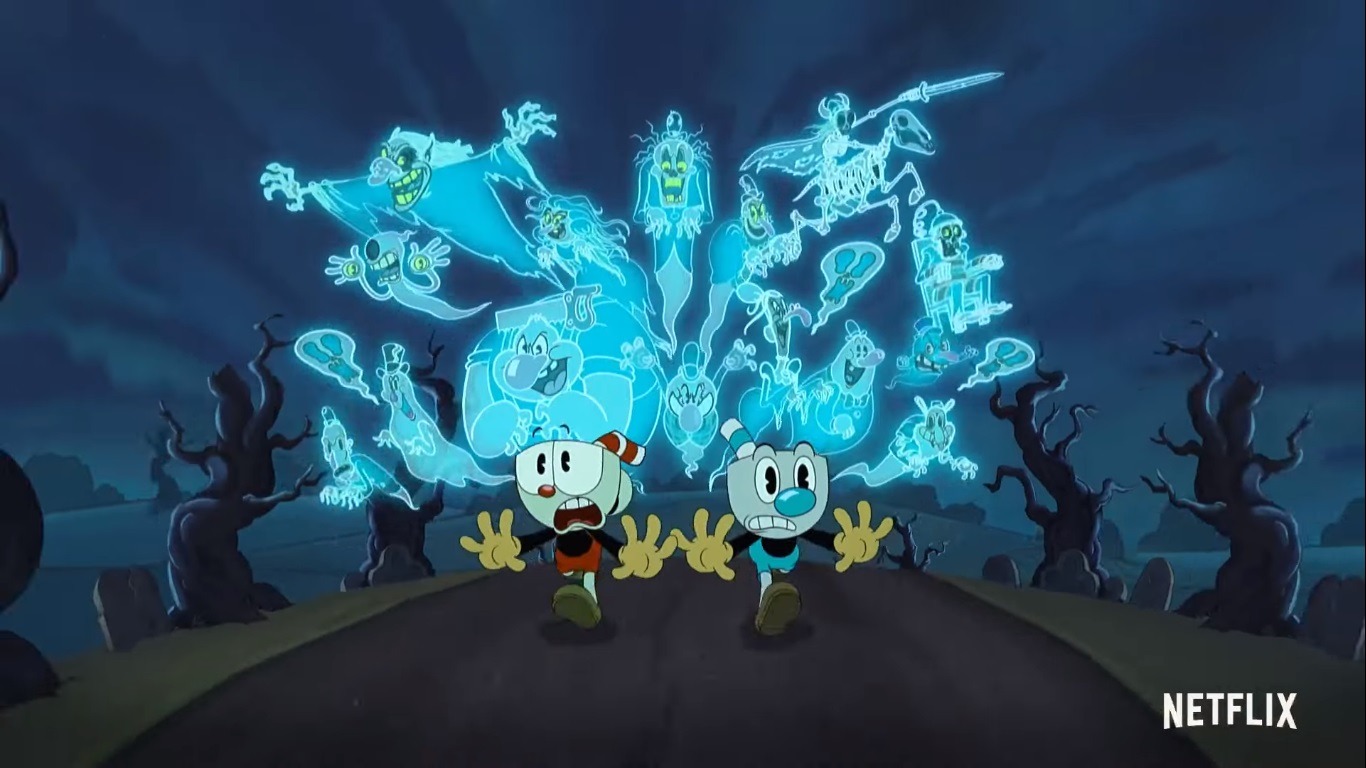 Cena de Cuphead - A Série