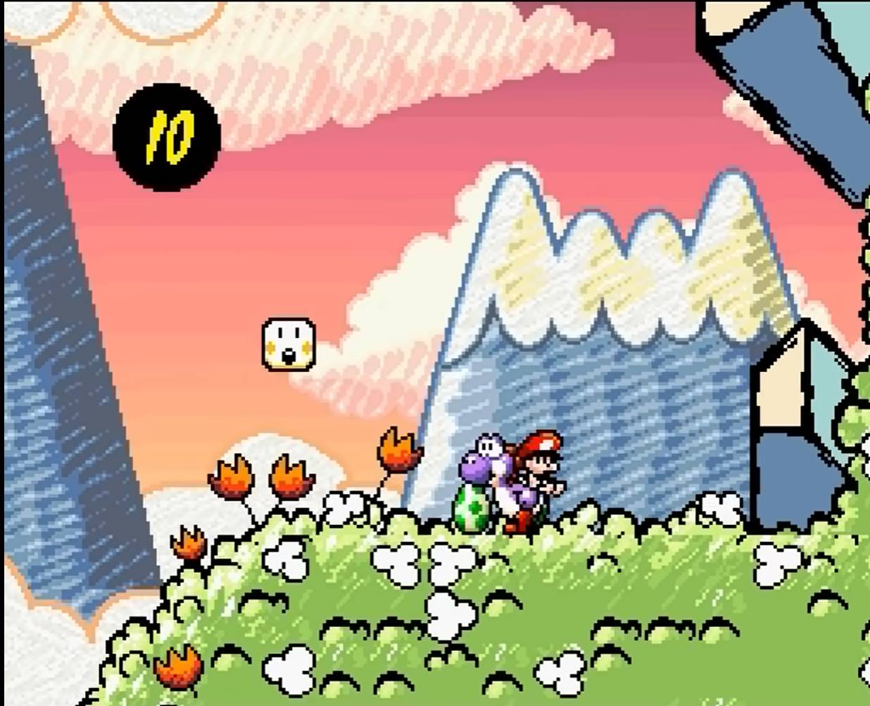 Cena de Super Mario World 2: Yoshi's Island