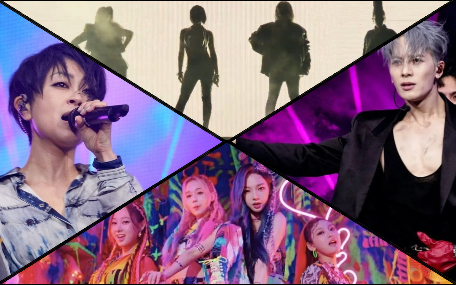 2NE1, Hikaru Utada, Jackson Wang e aespa