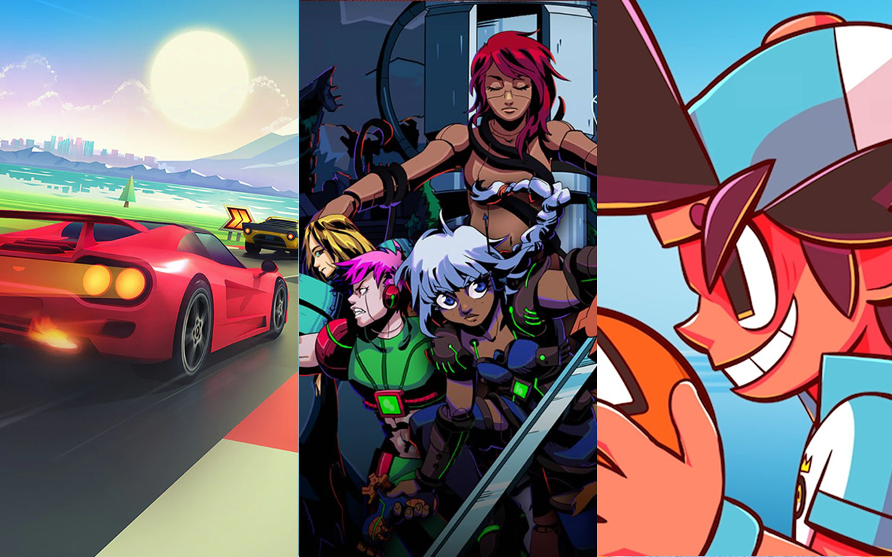 Horizon Chase Turbo, Unsighted e Dodgeball Academia