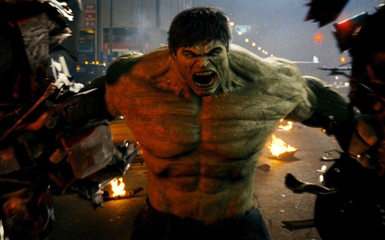 Edward Norton em cena de O Incrível Hulk