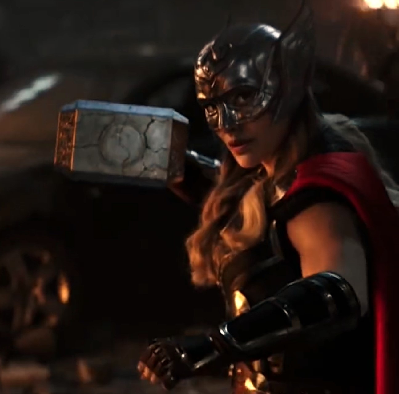 Natalie Portman em cena de Thor: Amor e Trovão