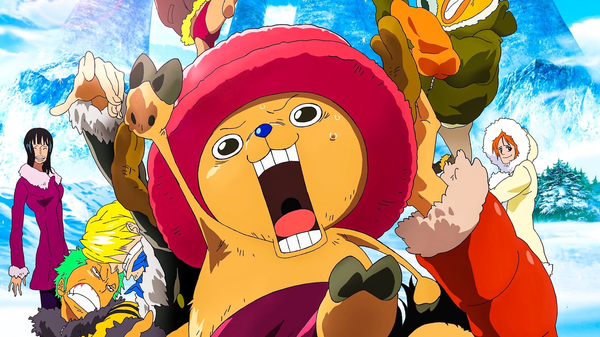 Cartaz de One Piece: Flor do Inverno, Milagre da Cerejeira