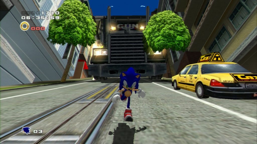 Cena de Sonic Adventure 2 (2001)