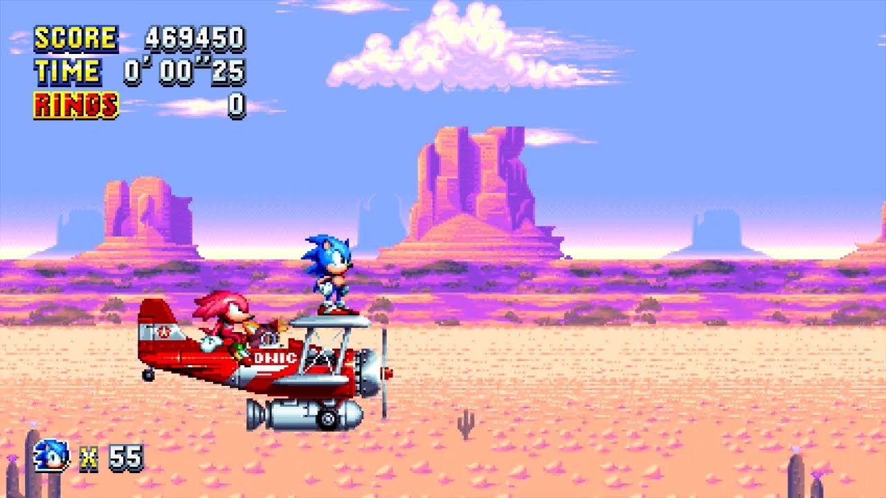 Cena de Sonic Mania (2017)