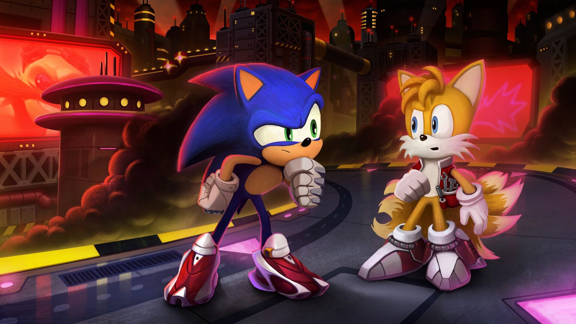 A revelação oficial do novo Sonic e do Tails