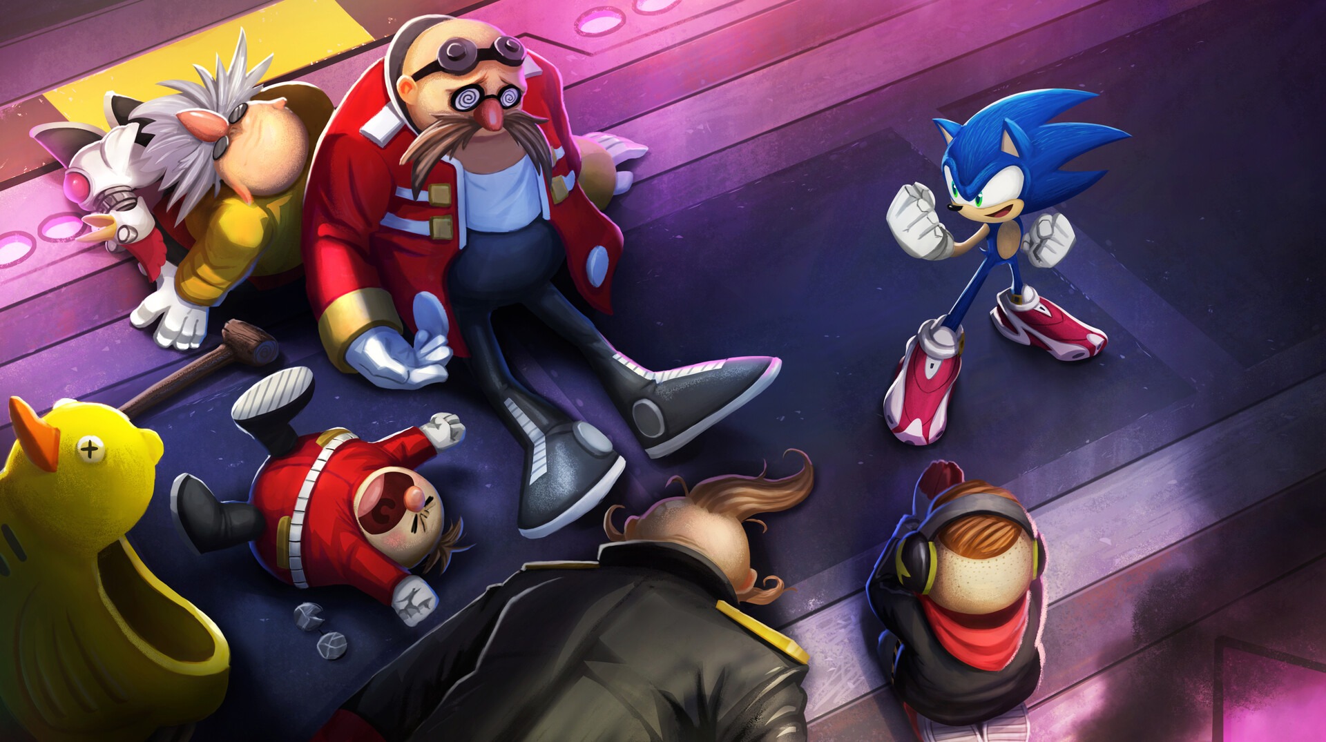 Arte conceitual de Sonic Prime