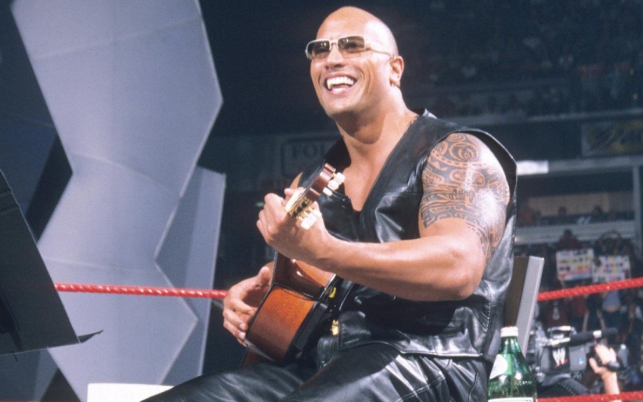 The Rock no ringue da WWE