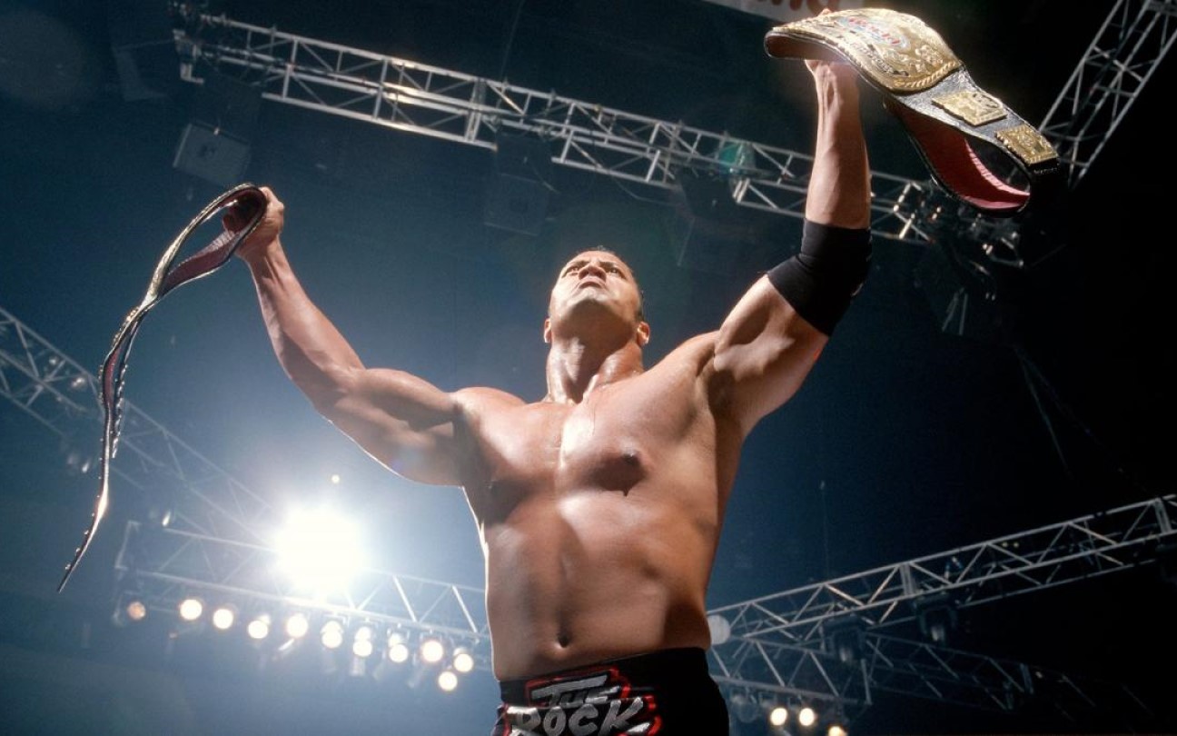 Dwayne The Rock Johnson é ex-campeão da WWE - Purebreak