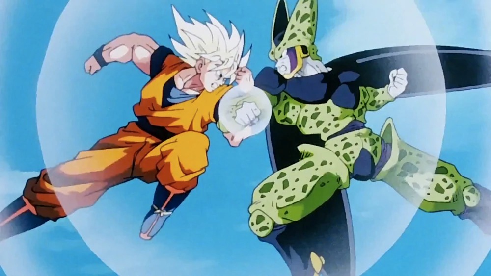 Dbz saga de cell by: @limandao  Anime dragon ball goku, Anime dragon ball  super, Dragon ball gt