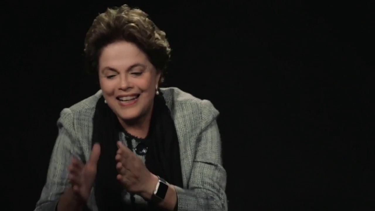 Dilma em cena de documentário Torre das Donzelas