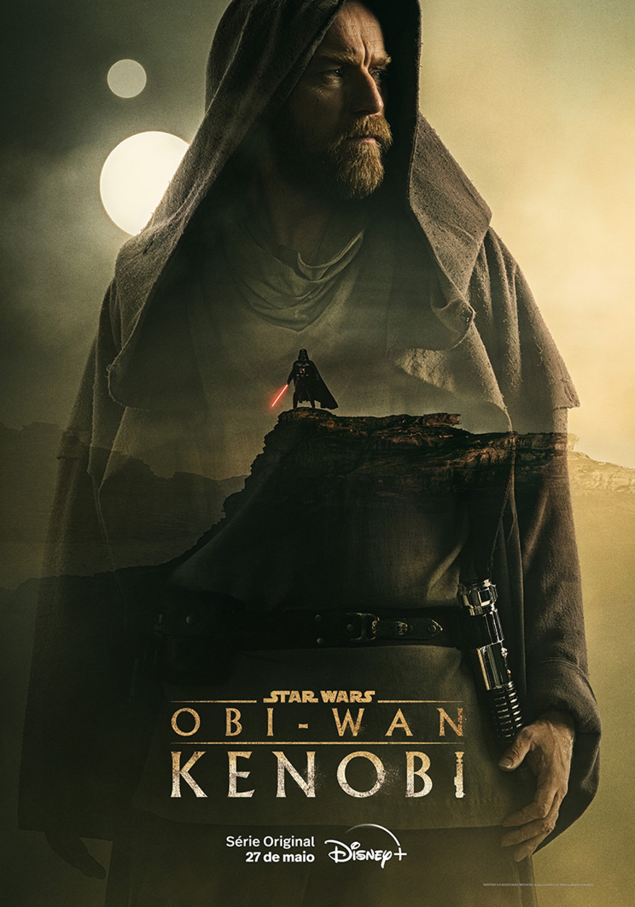Ewan McGregor no pôster de Obi-Wan Kenobi