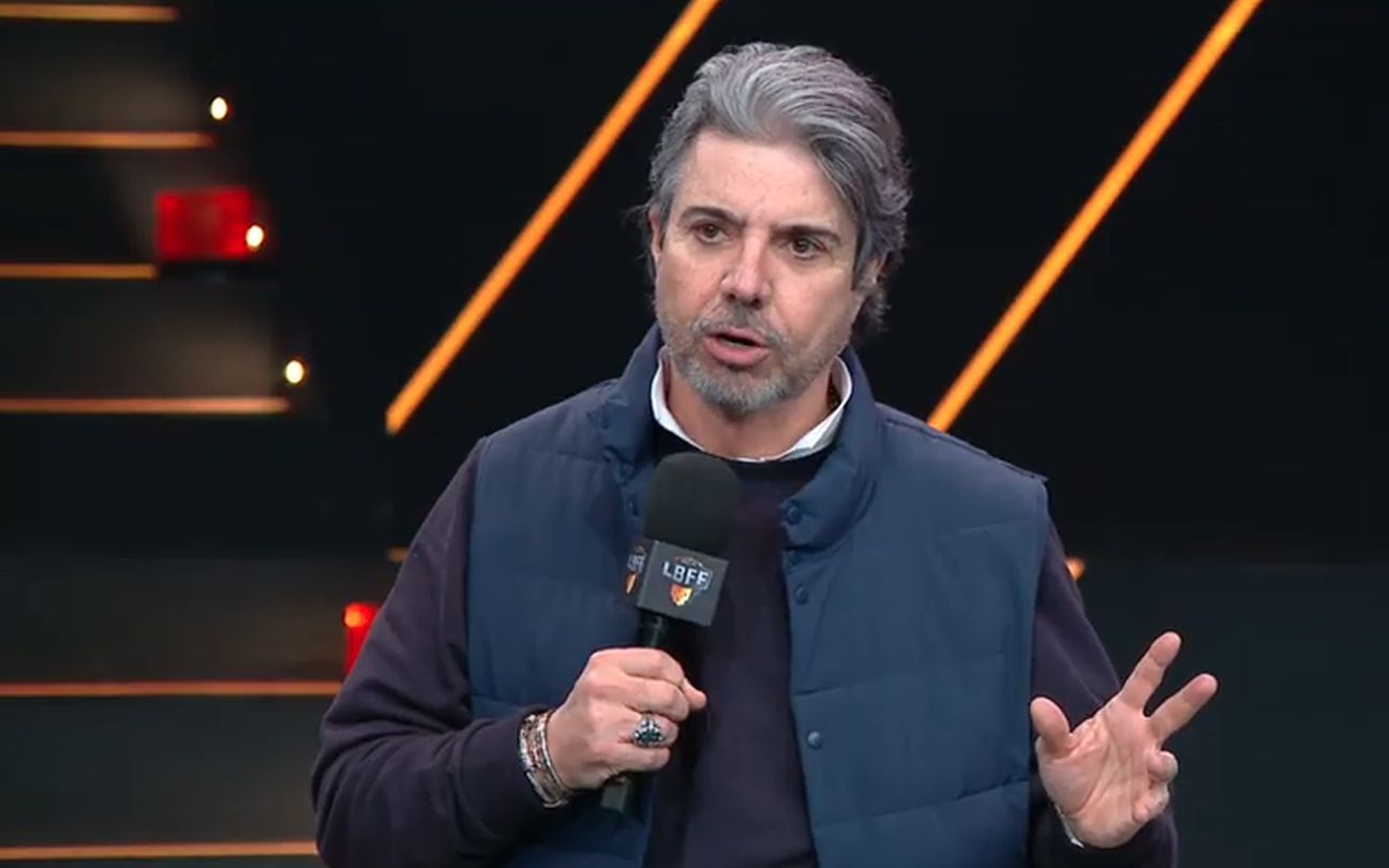 João Kleber na transmissão da final de Free Fire