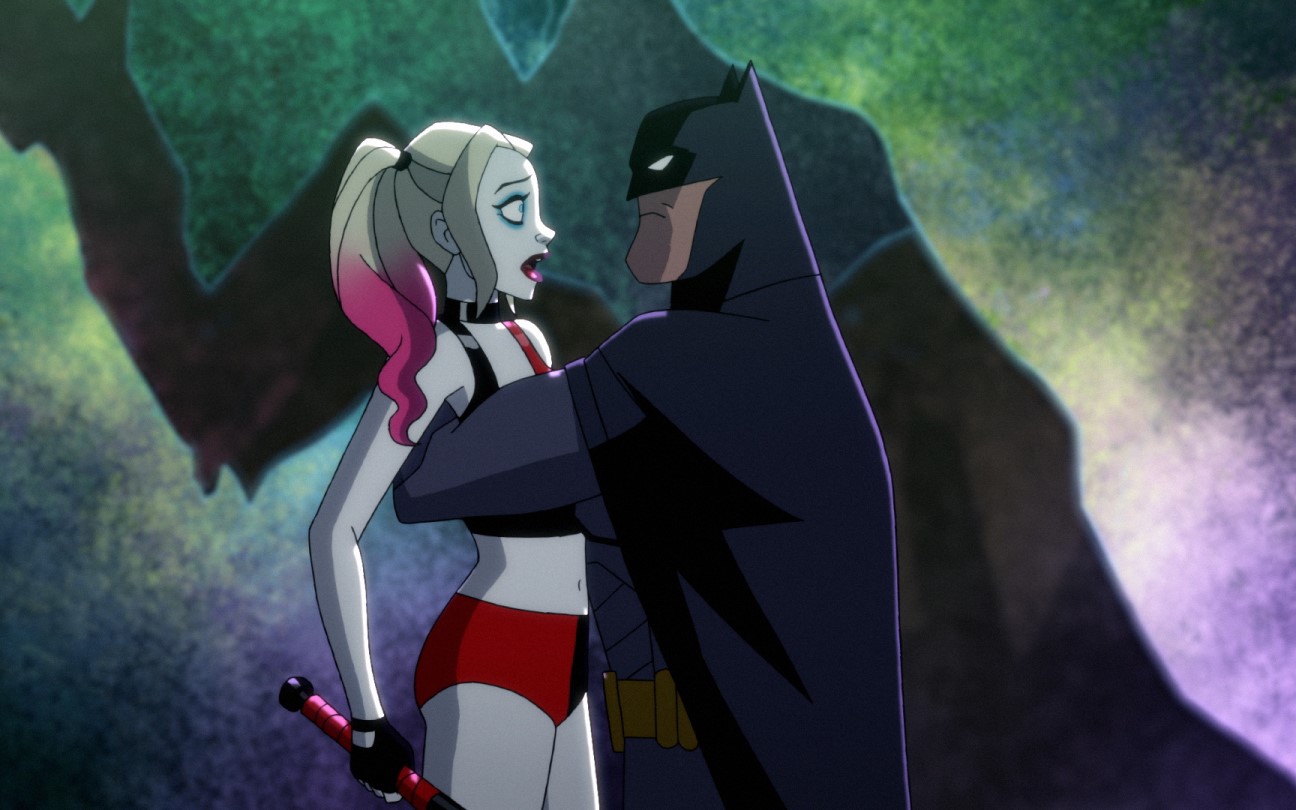 Harley Quinn e Batman na série da HBO Max