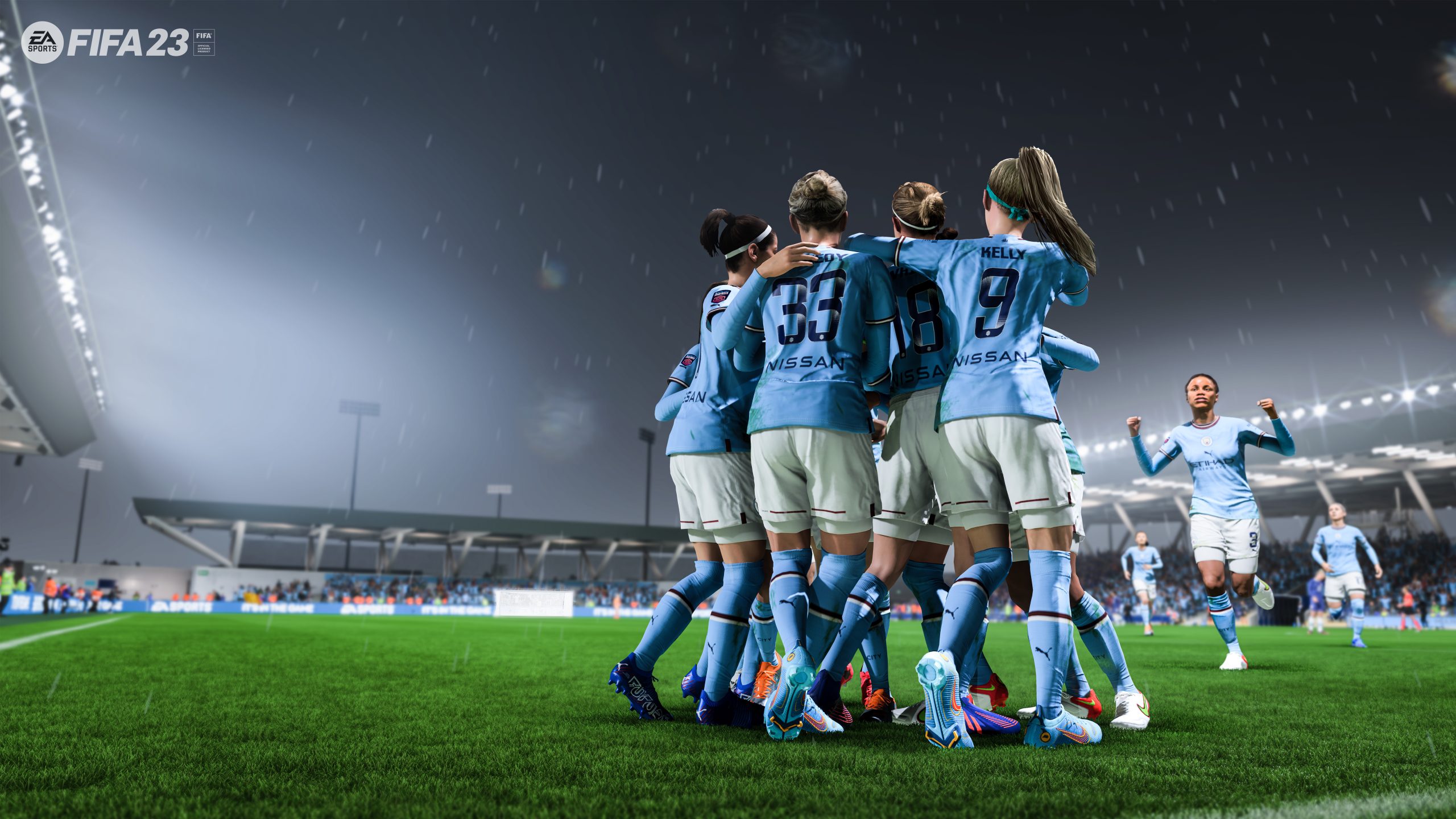 FIFA 23 terá clubes de futebol feminino pela primeira vez. Na foto, o Manchester City
