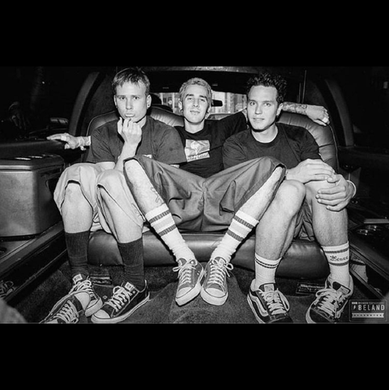 Blink-182 em foto antiga postada por Tom DeLonge