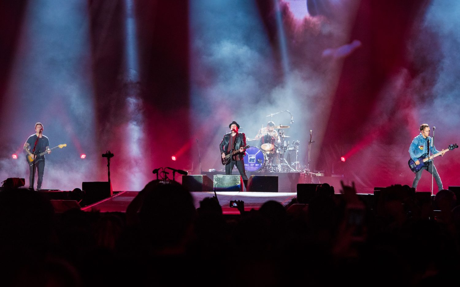 Fall Out Boy no palco do Rock in Rio 2017