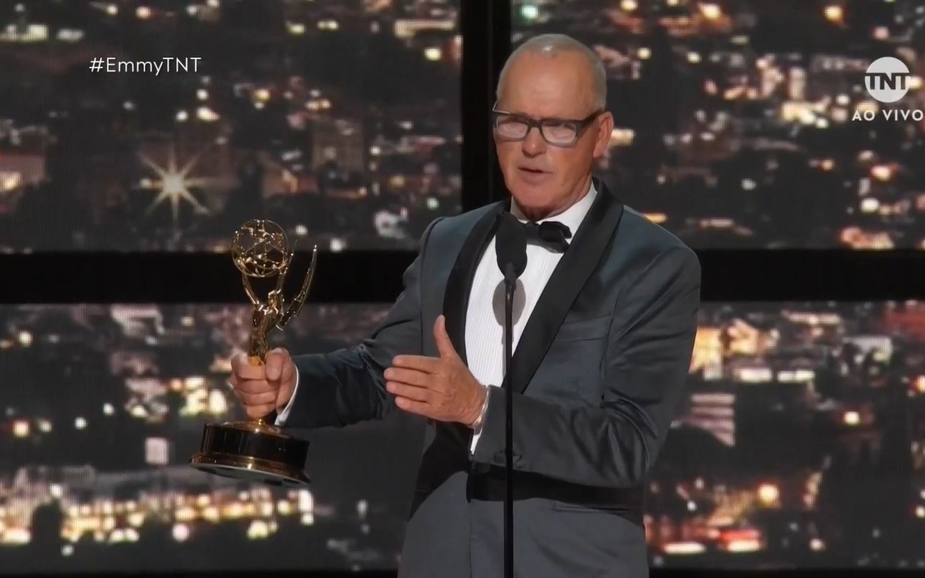 Michael Keaton levou o Emmy de melhor ator