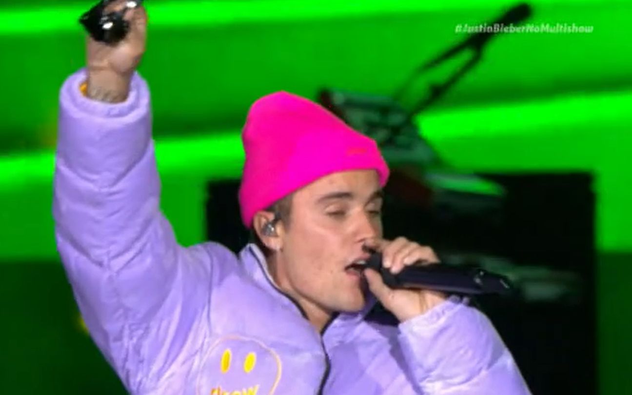 Justin Bieber faz show no Rock in Rio