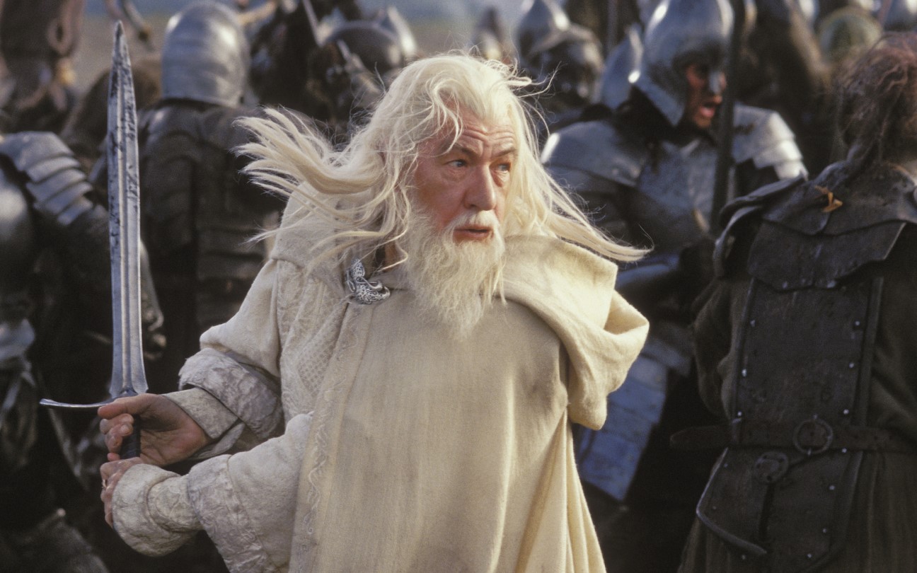 Ian McKellen em O Senhor dos Anéis: O Retorno do Rei