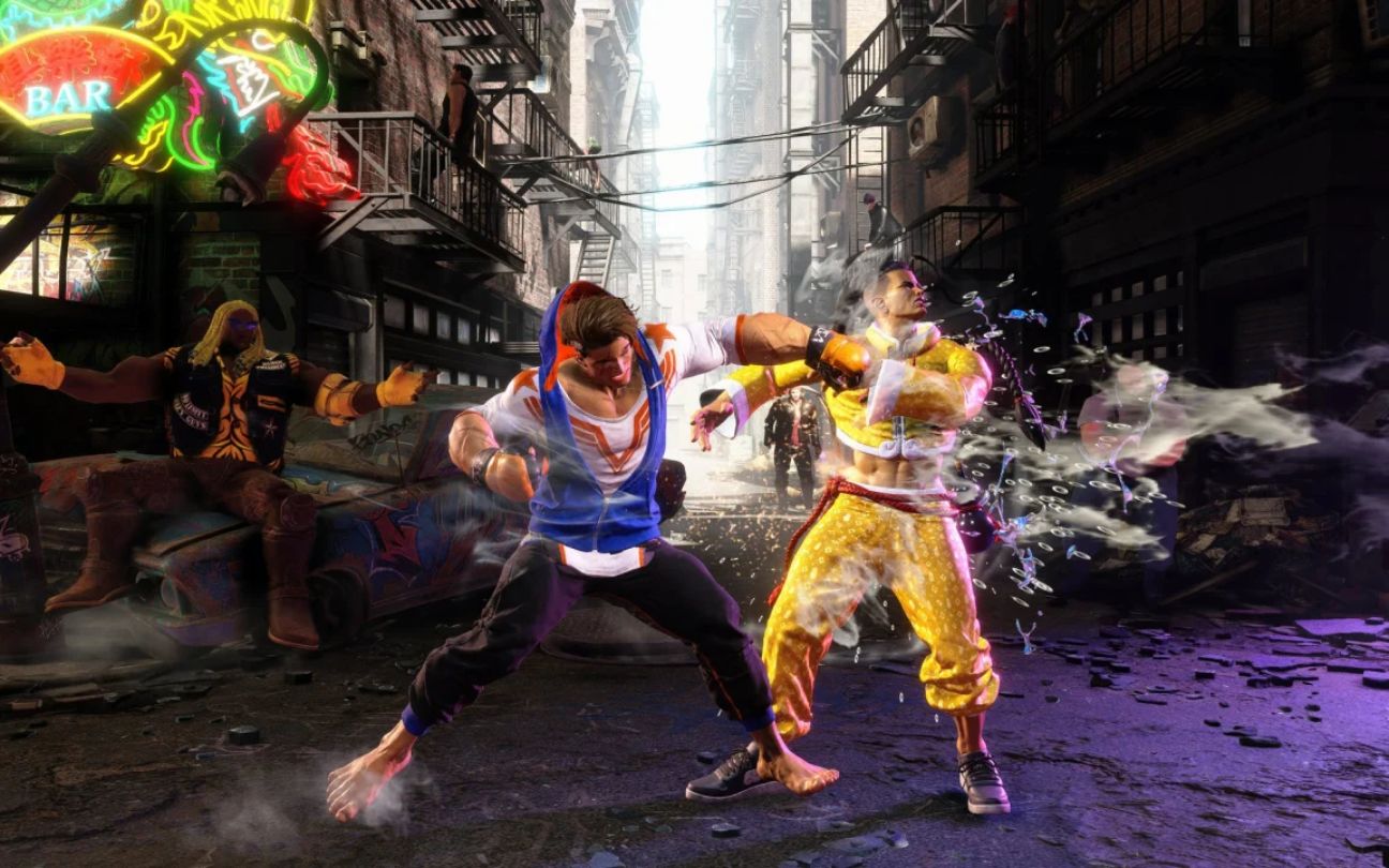 Street Fighter 6 luta Luke e Jamie