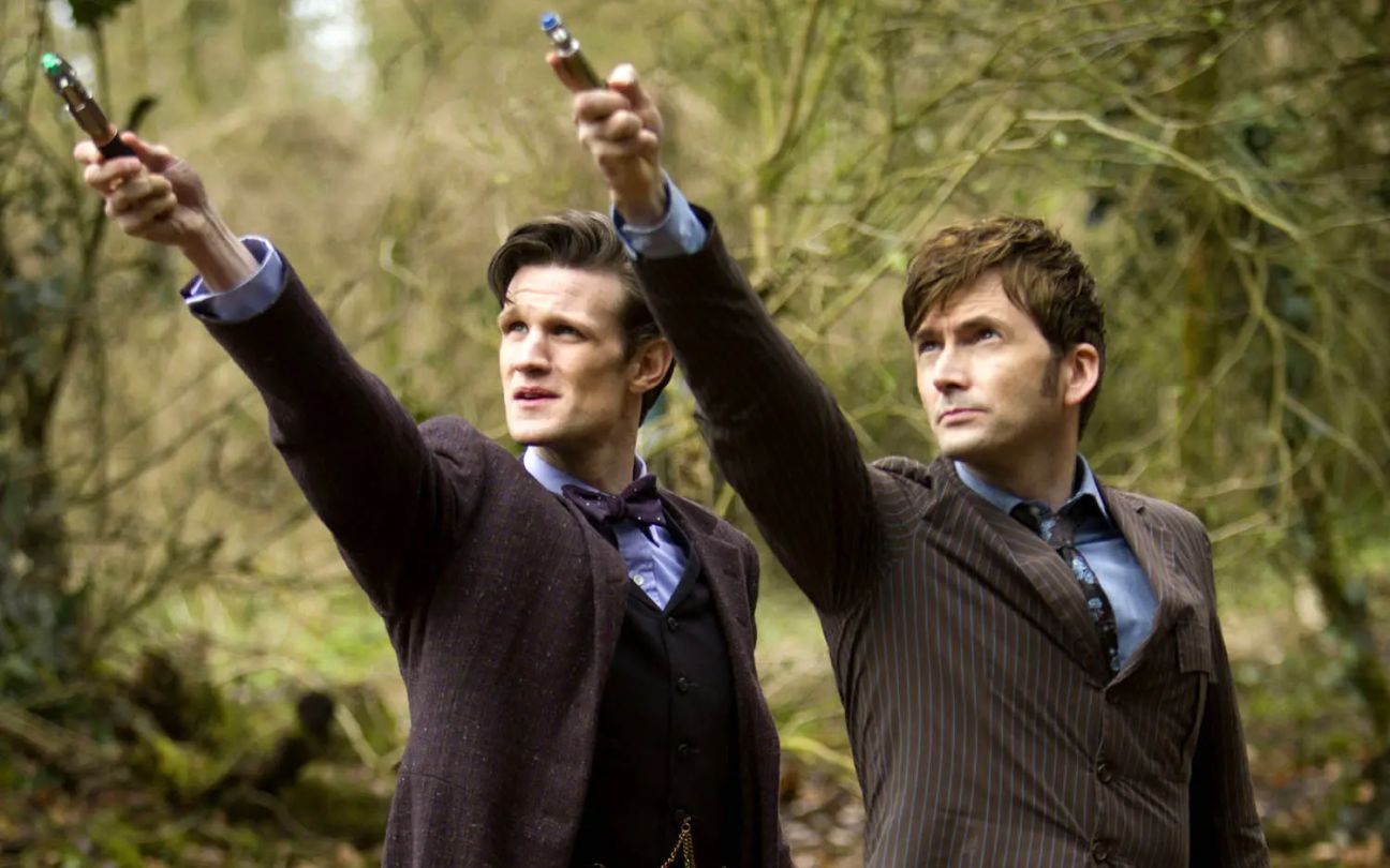 Matt Smith e David Tennant são duas das 15 vidas de Doctor Who