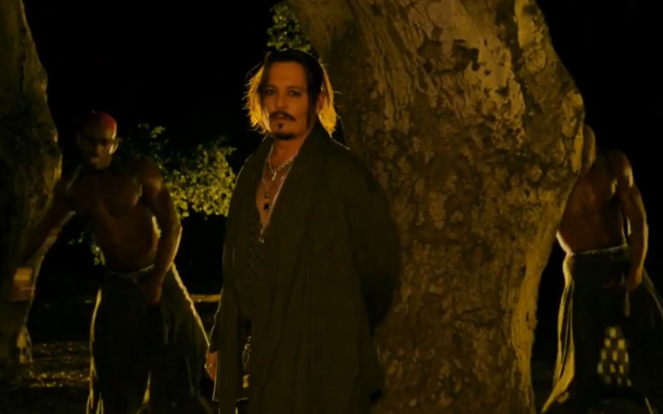 Johnny Depp durante especial Savage x Fenty