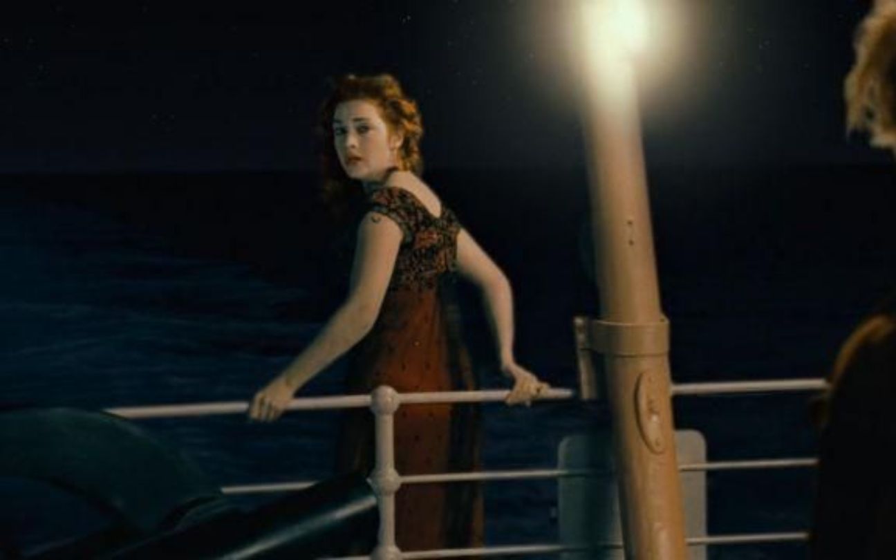 Cena de Rose em Titanic