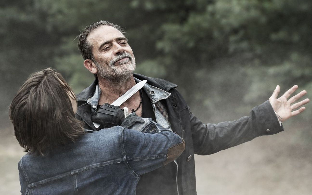 Lauren Cohan e Jeffrey Dean Morgan em The Walking Dead: Dead City