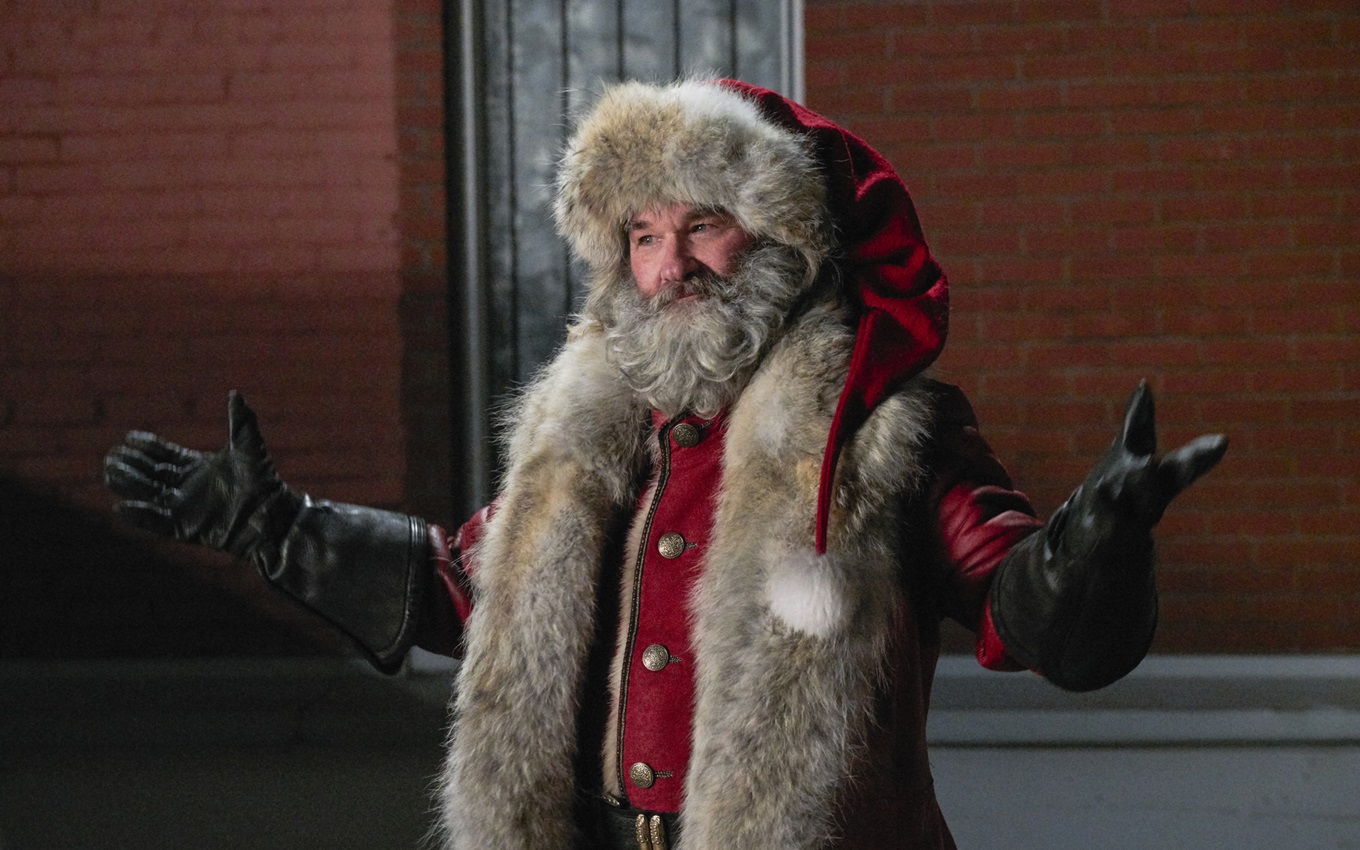 Kurt Russell em cena de Crônicas de Natal