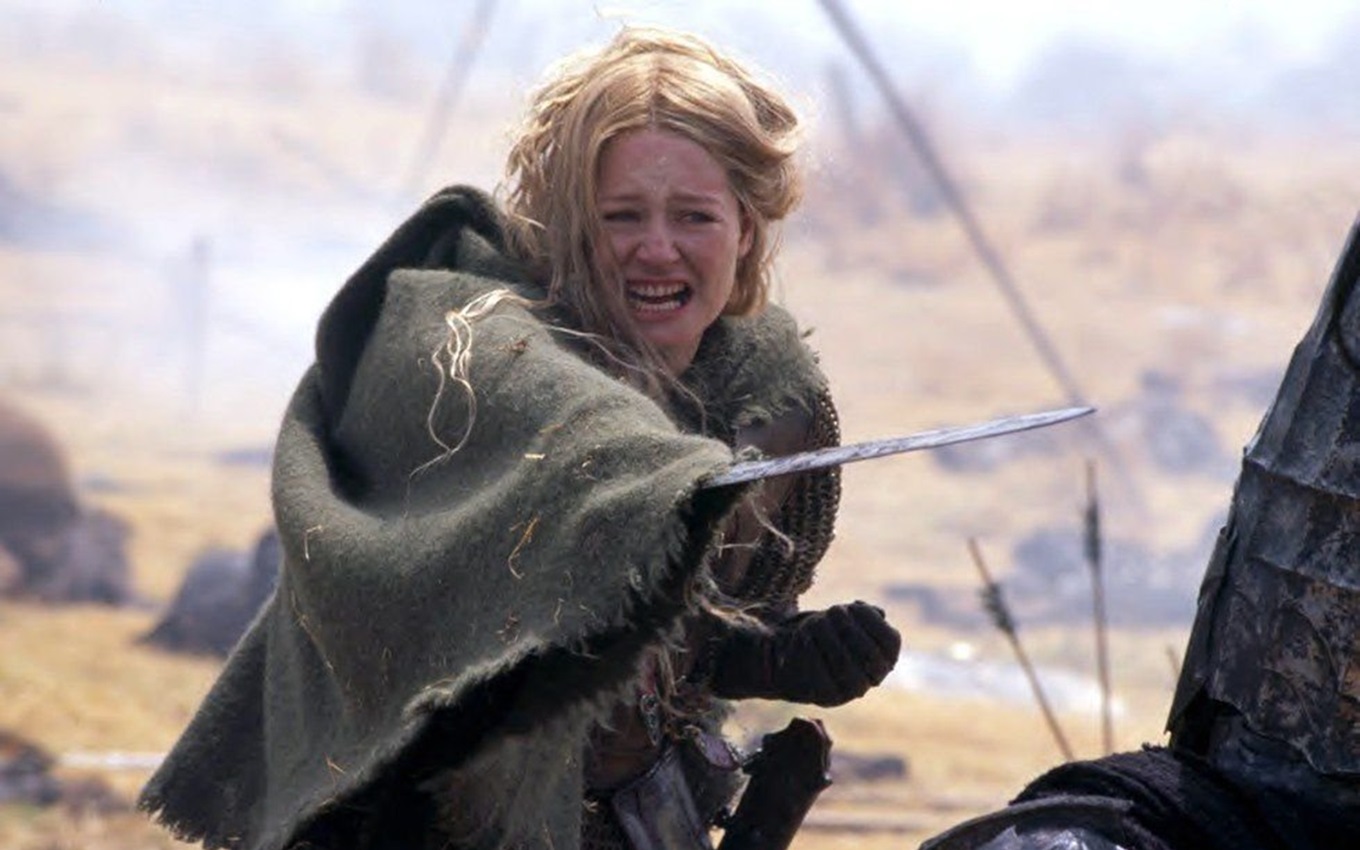 Miranda Otto em cena de O Senhor dos Anéis: O Retorno do Rei