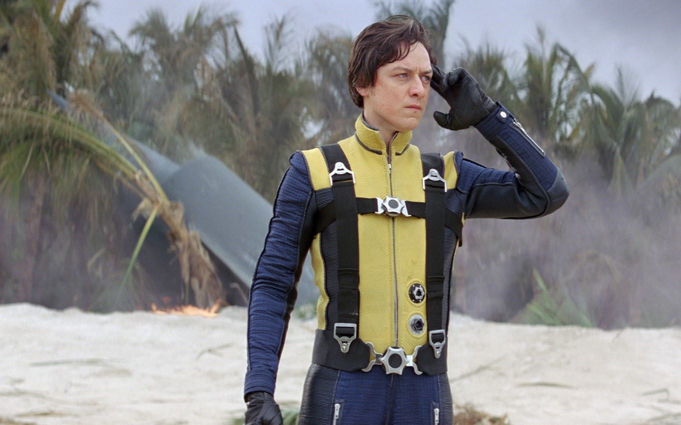 James McAvoy em cena de X-Men: Primeira Classe