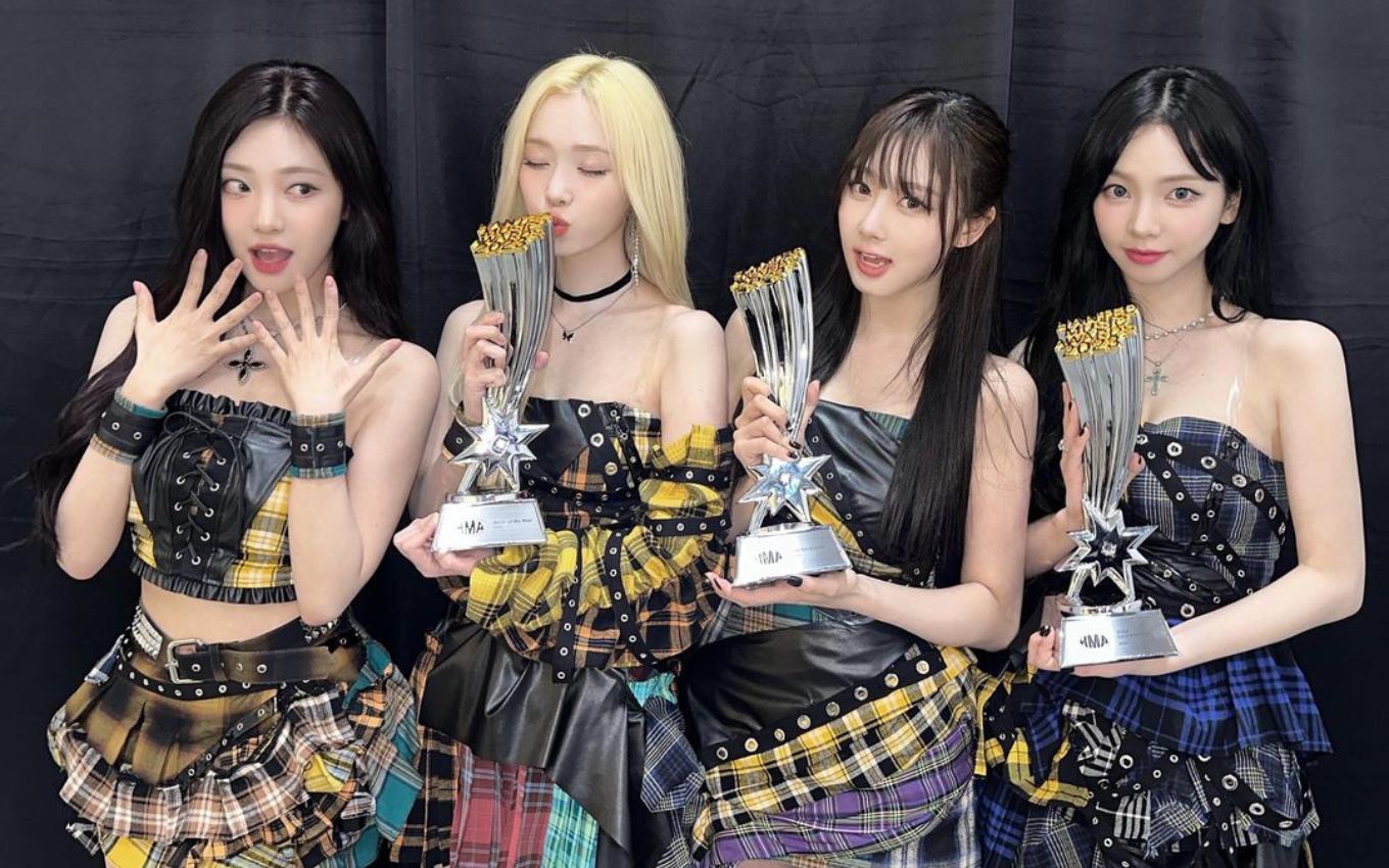 Girlgroup Aespa no prêmio de música sul-coreano Hanteo Awards