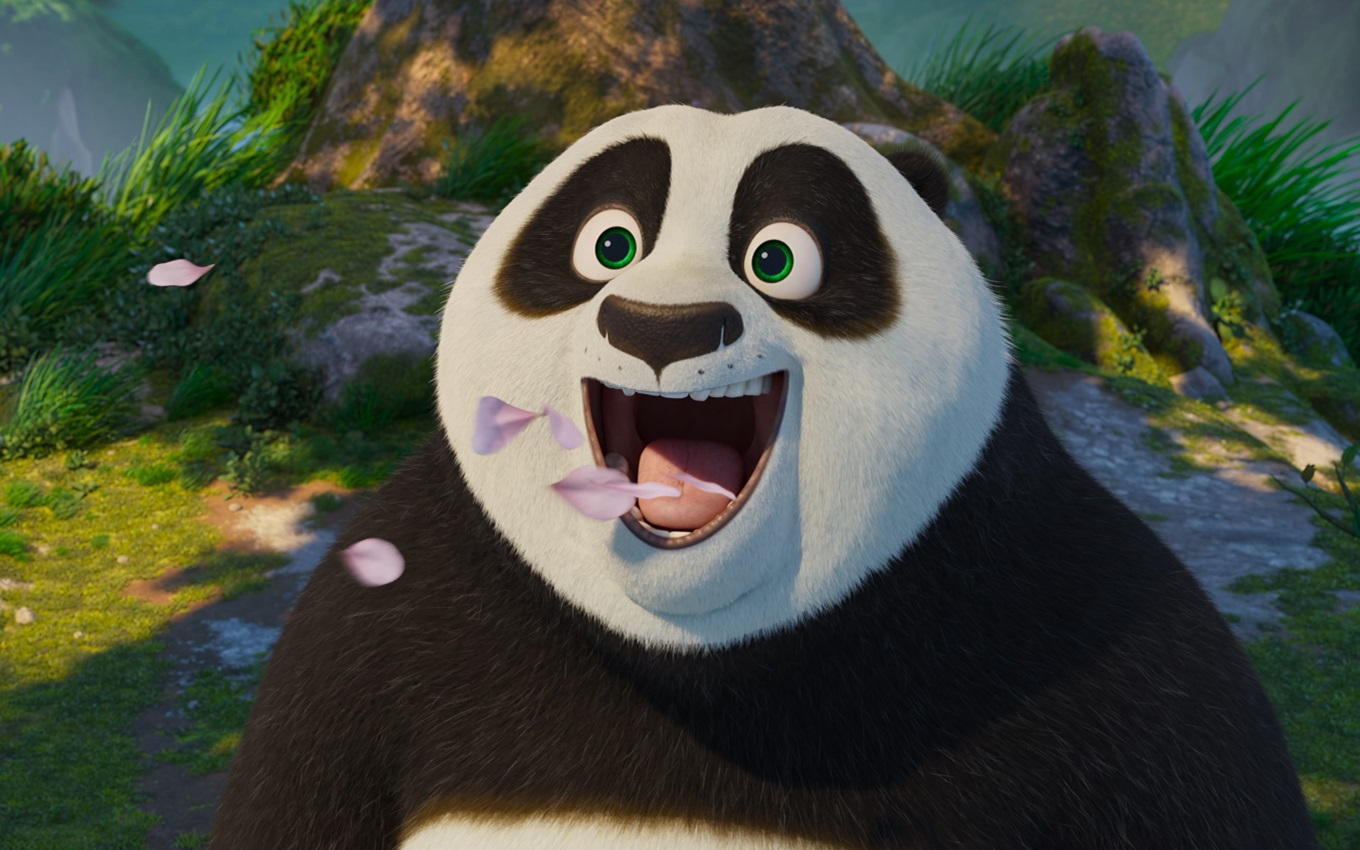 Cena de Kung Fu Panda 4