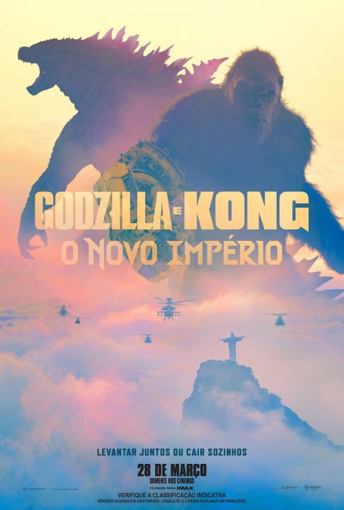 Pôster de Godzilla e Kong: Novo Império