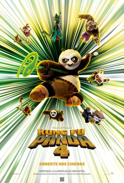 Pôster de Kung Fu Panda 4
