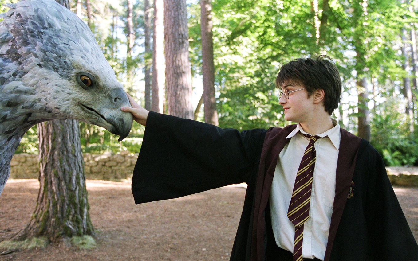Daniel Radcliffe em cena de Harry Potter e o Prisioneiro de Azkaban